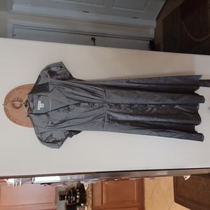 Liz Claiborne Size 12 Dress Metalic/Grey/Green.